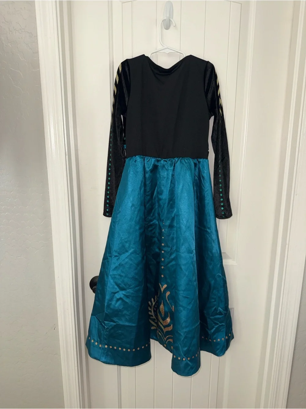 Disney Frozen Anna Costume 7/8 Deluxe Coronation Halloween Princess Queen Dress